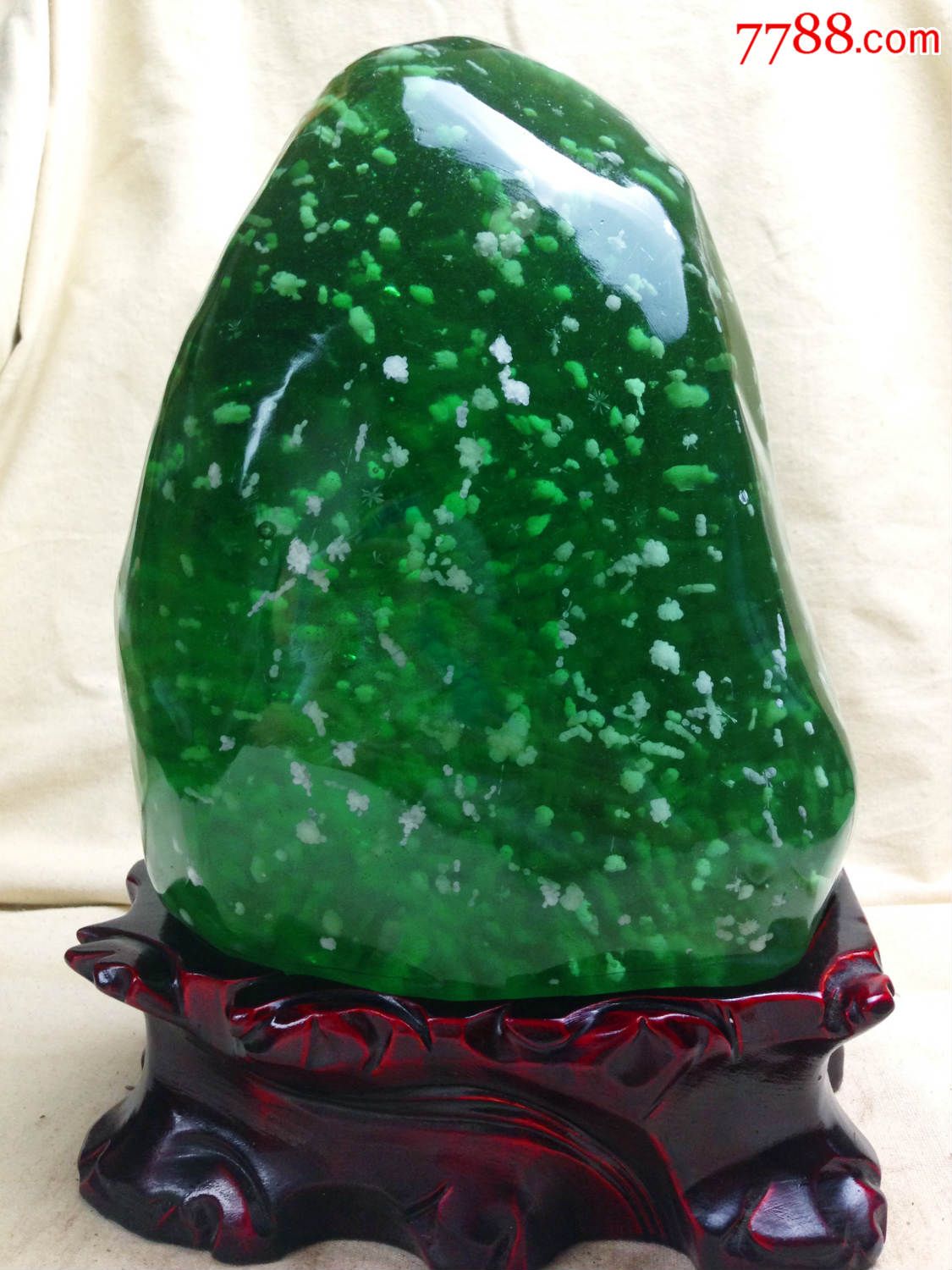 天然巴西火山琉璃摆件