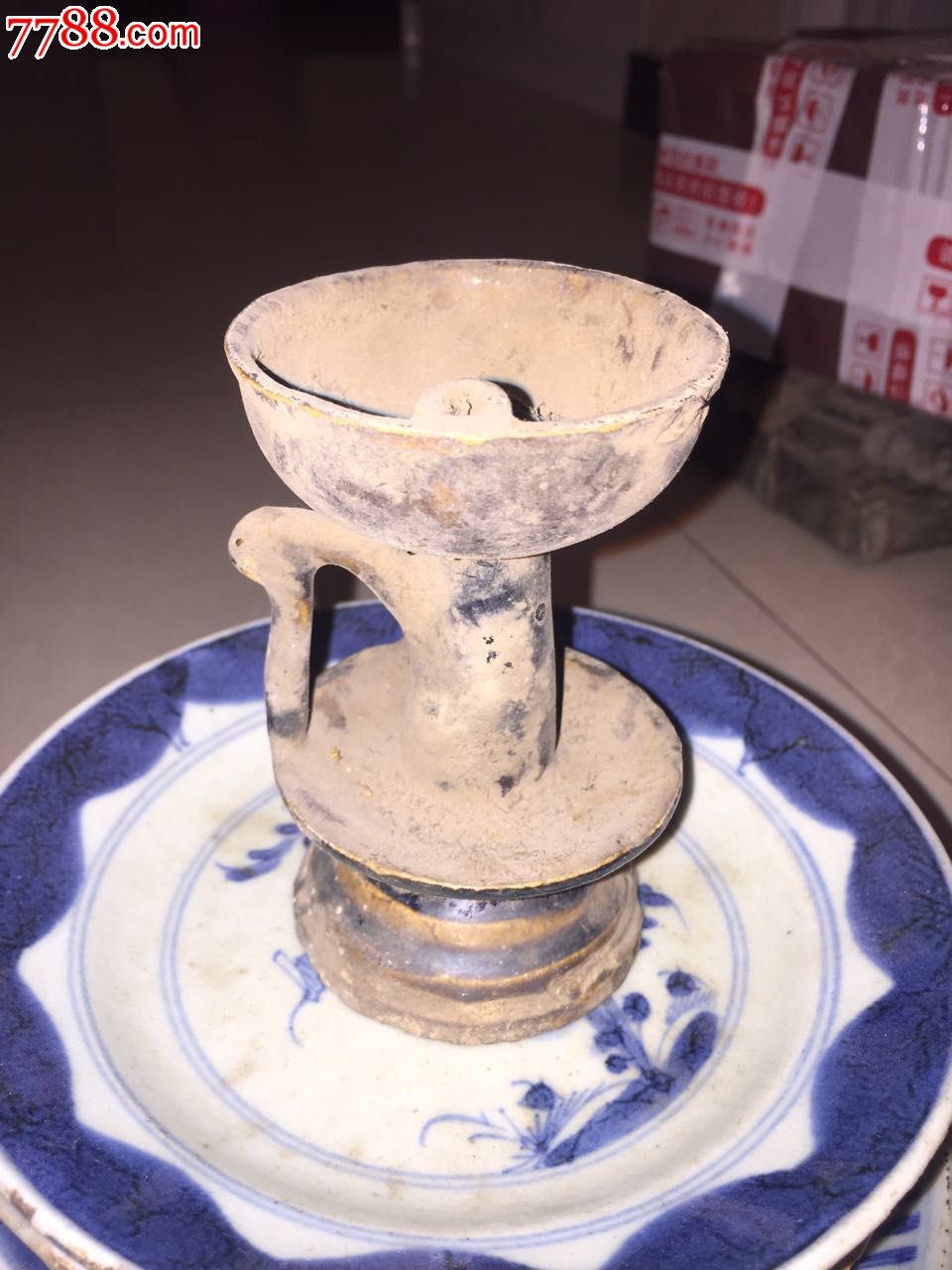磁州窑油灯