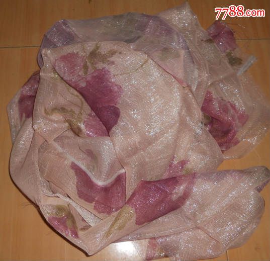 早期老纱巾原料