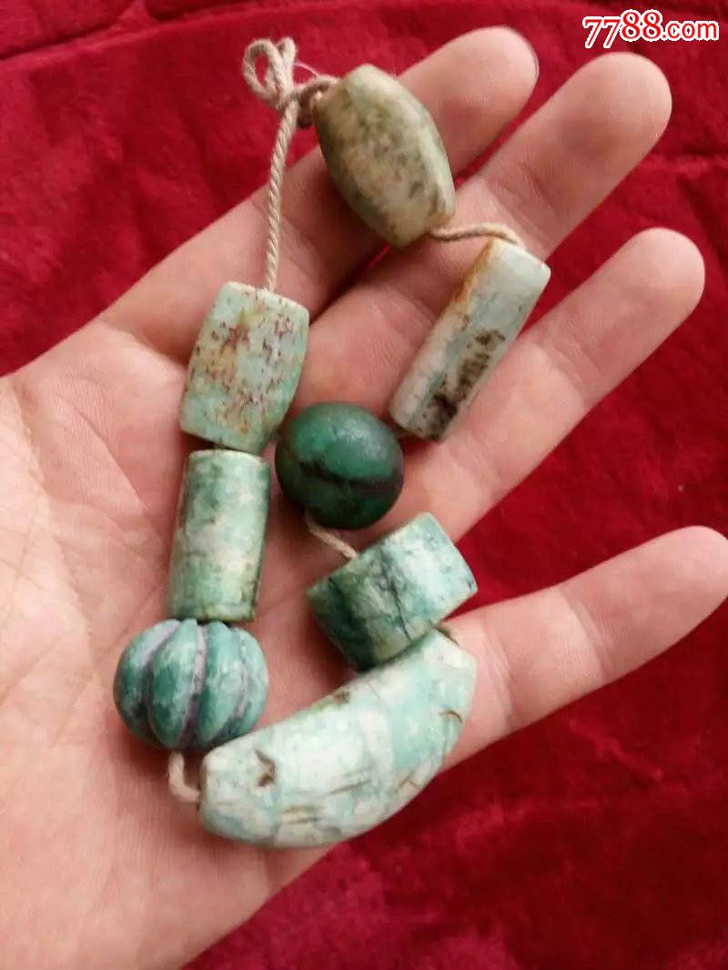 清代的老天河石组配一套