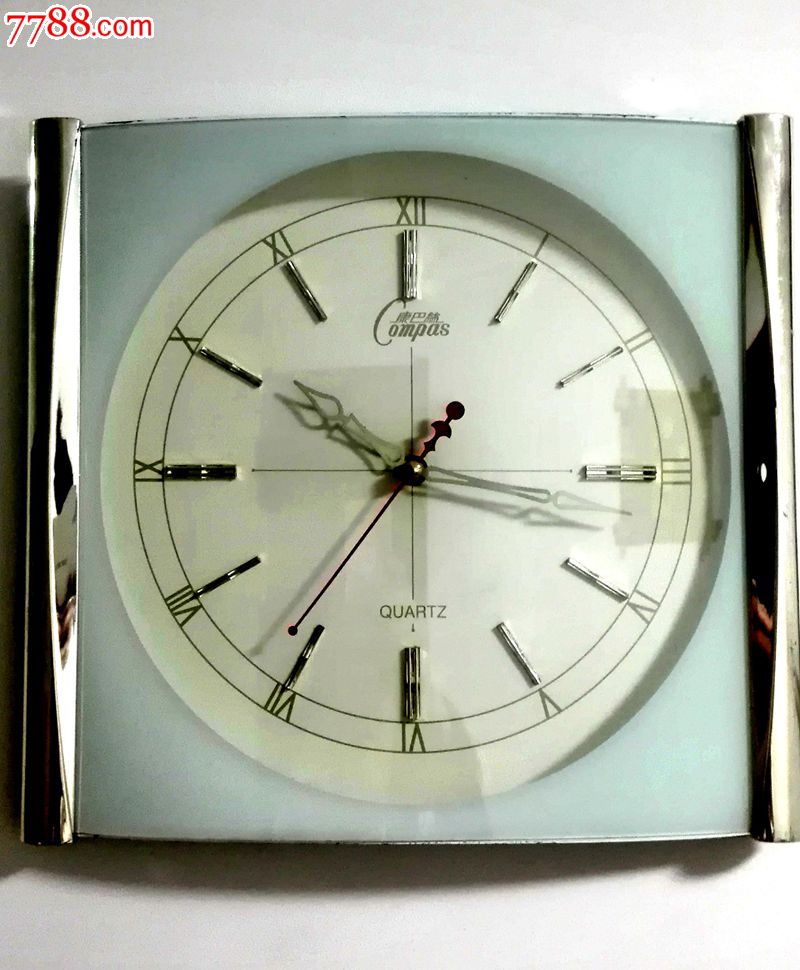 老康巴丝挂钟静音钟表无咔咔秒针声走时准确