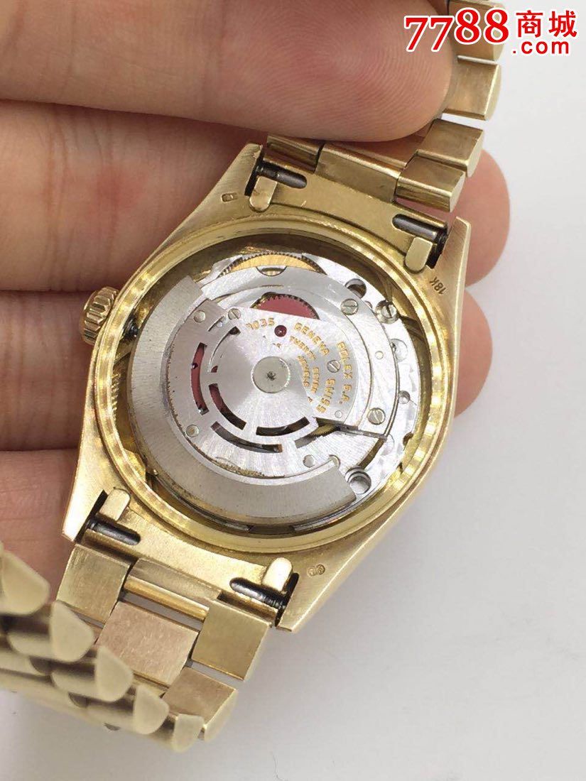 港装劳力士原装3035机芯18k全金
