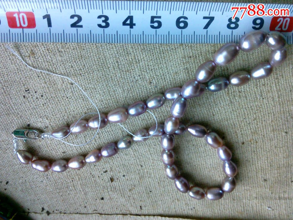 来自印度洋的礼物彩晕深海彩珍项链