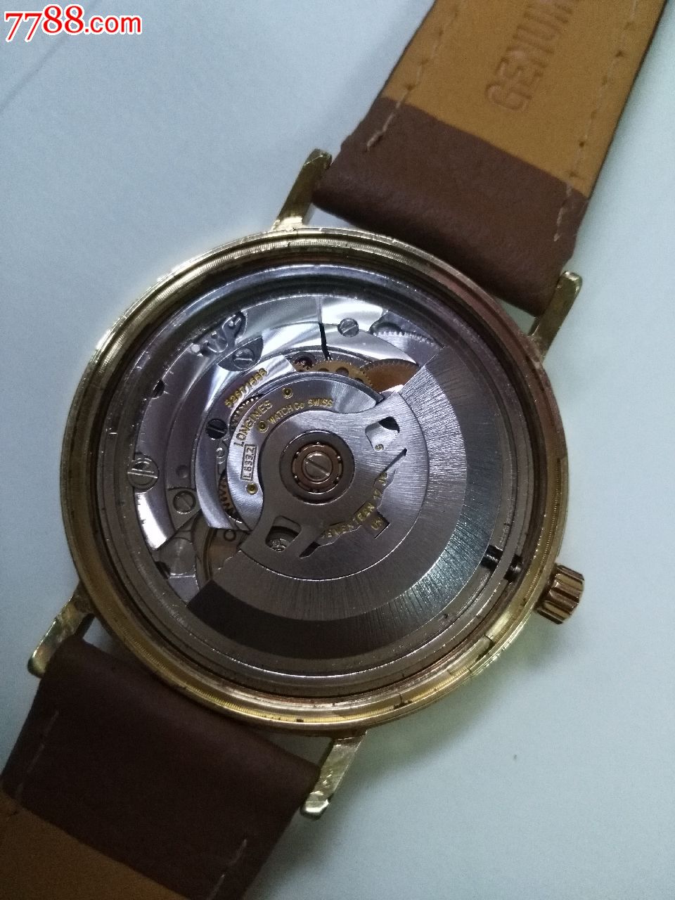 瑞士原装浪琴l633.2超靓机芯自动机械表