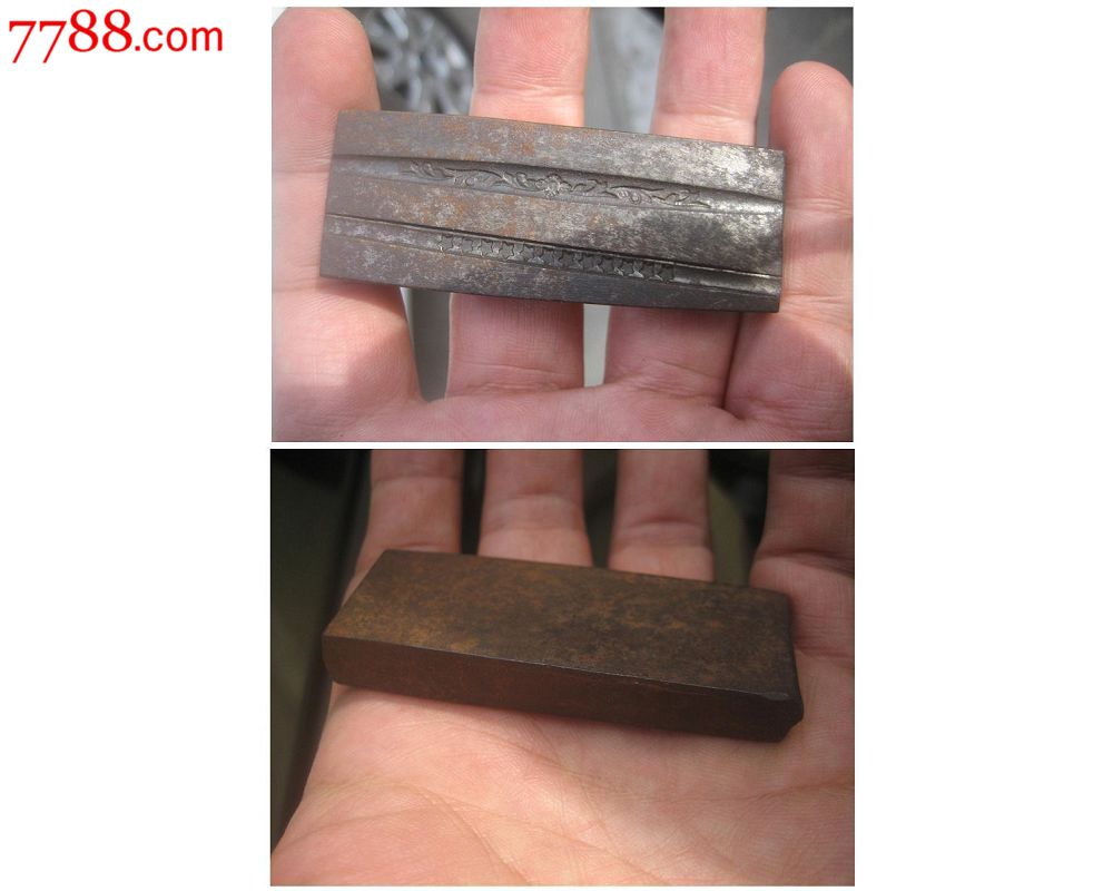 古玩民国打造银器用的模具钢模具花卉五星银戒指银耳环钢铁模具