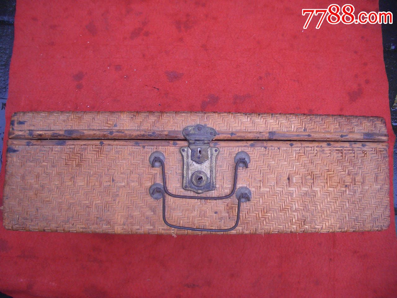 民国时期-藤编手提箱