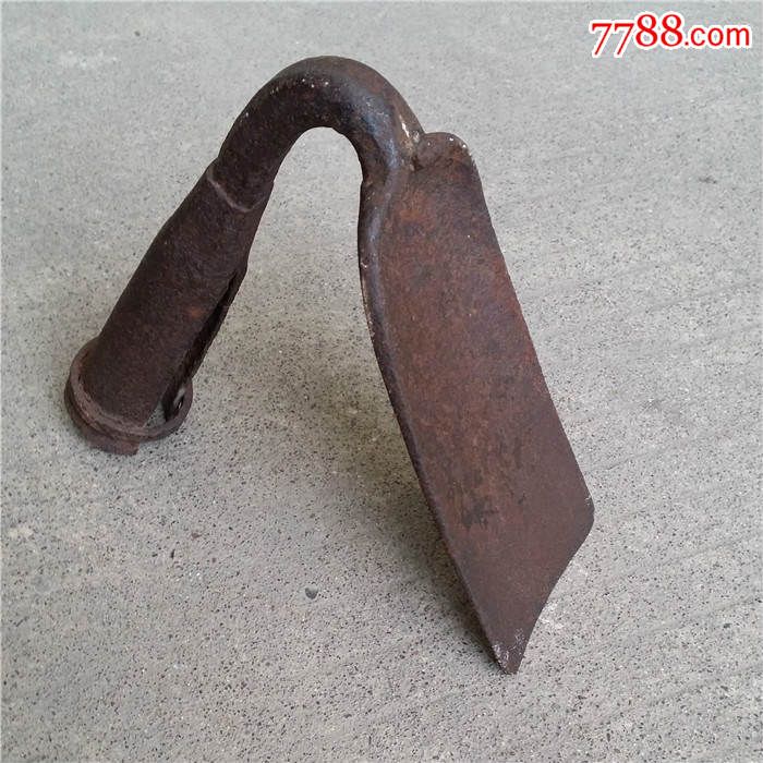 工具锄头铁器铁艺农用工具生产器具劳动用品手工制品种植工程用具饰品
