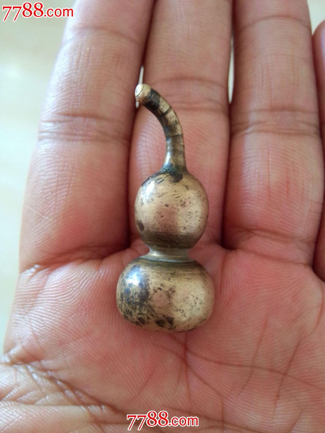 清代小铜葫芦挂件