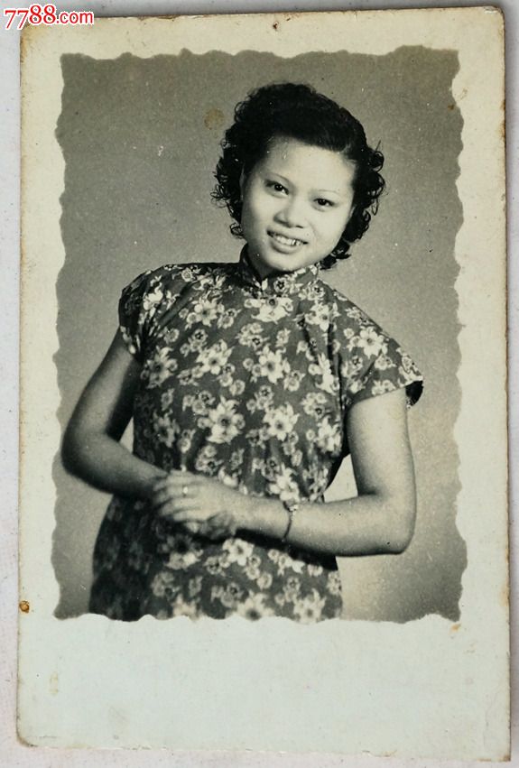 民国旗袍美女照