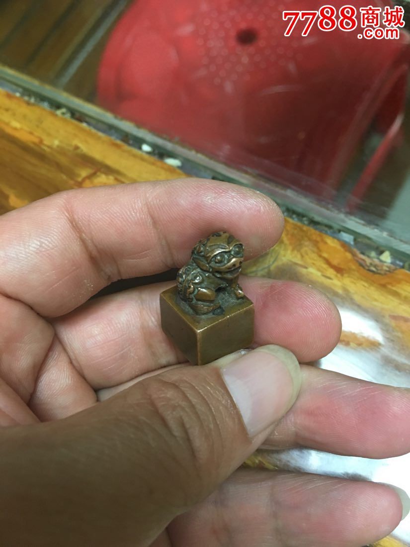 民国开门扭头狮子钮铜印_铜/金属印章【昨日记忆】_第10张_7788印章