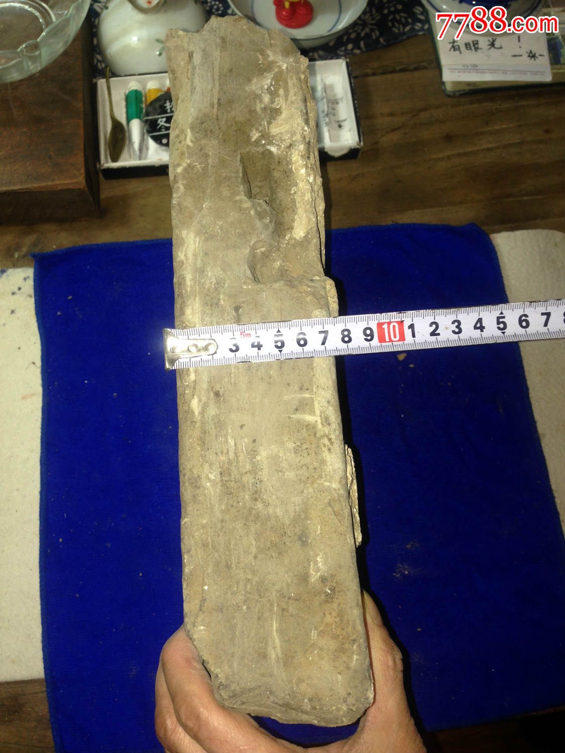 古董古玩收藏杂项明代金砖雕刻立体砖雕