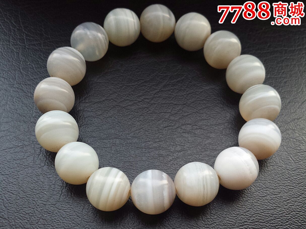 缠丝蛋白色玛瑙,放漏