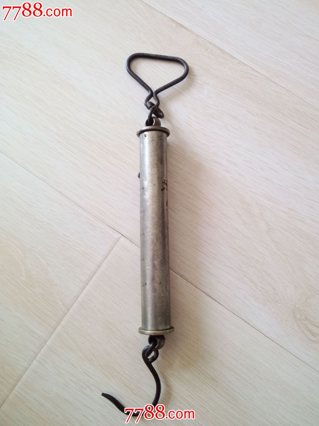 建国初沈阳市56年制好品十公斤拉力弹簧秤