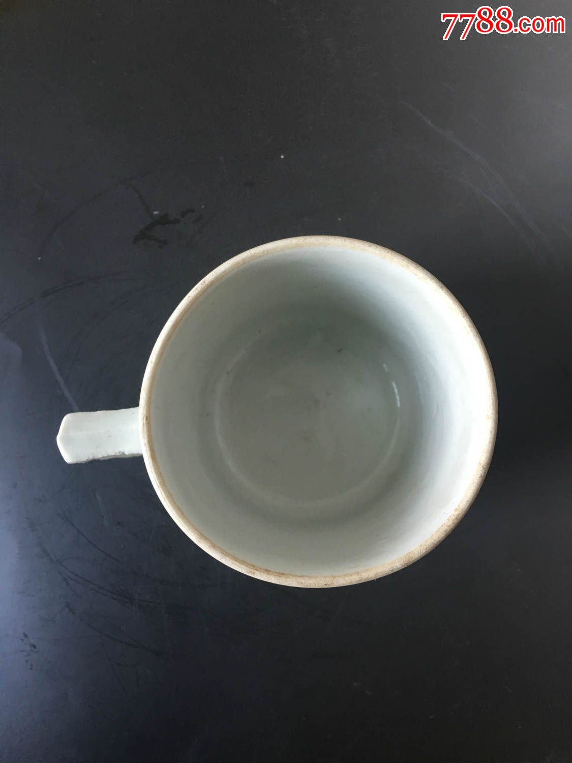 民国潮州饶平高陂窑五彩花朵水杯包快递