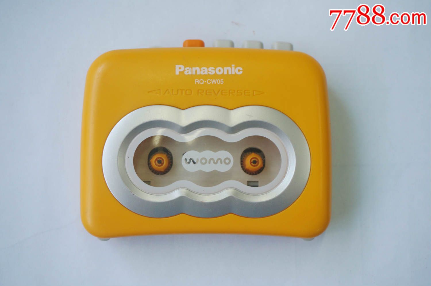 橙色松下cw05磁带随身听