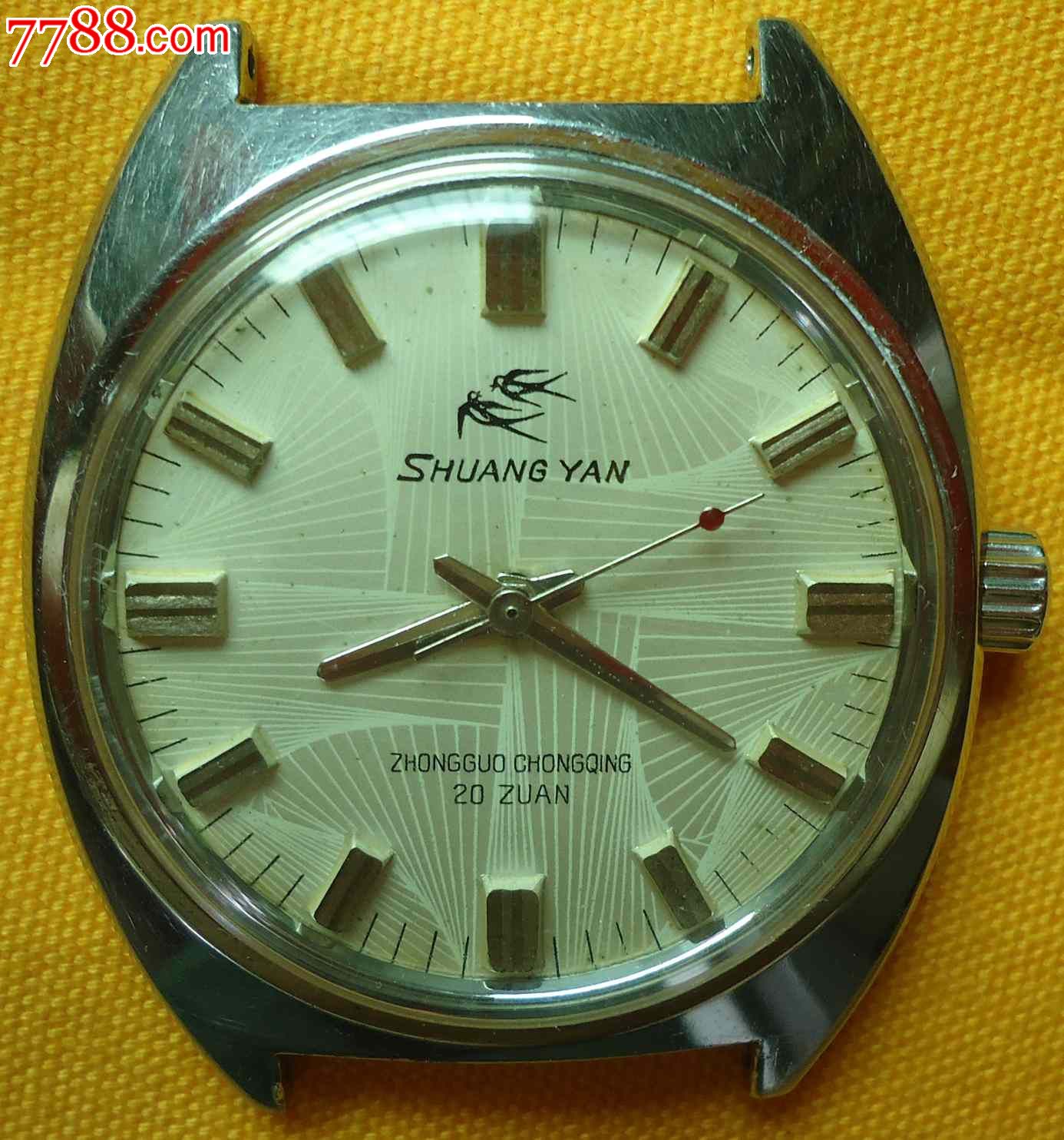 极少,漂亮的网面双燕大号表_手表/腕表_第1张_7788钟表收藏