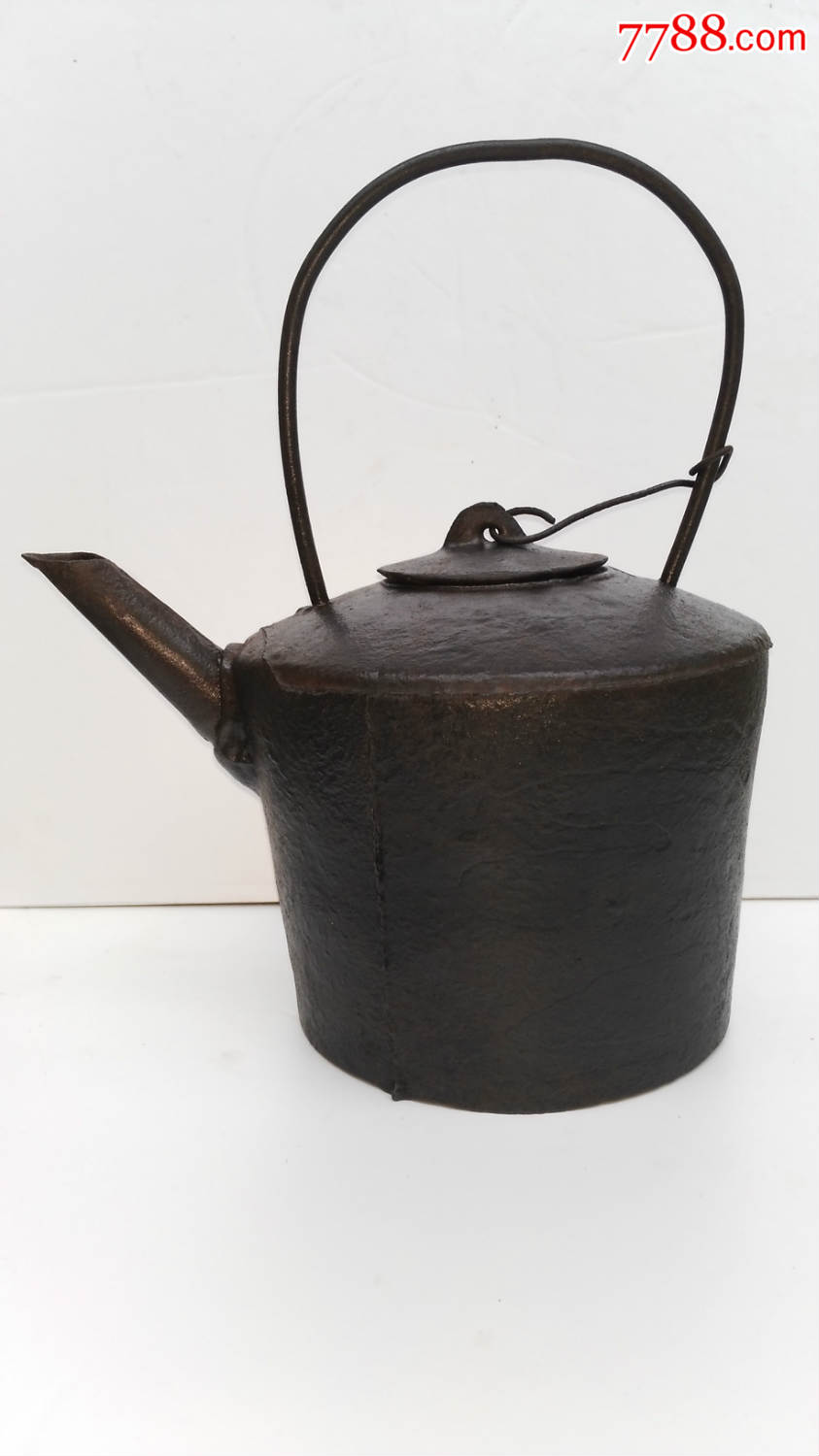 5品￥78099满洲橘皮纹南部照文堂款铁壶_山西老货9.5品￥8,900