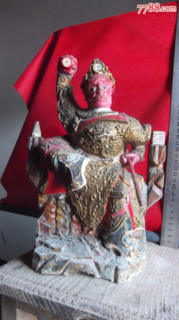 木雕菩萨神佛像孙悟空齐天大圣,保香樟木纯手工雕刻,辟邪赶妖