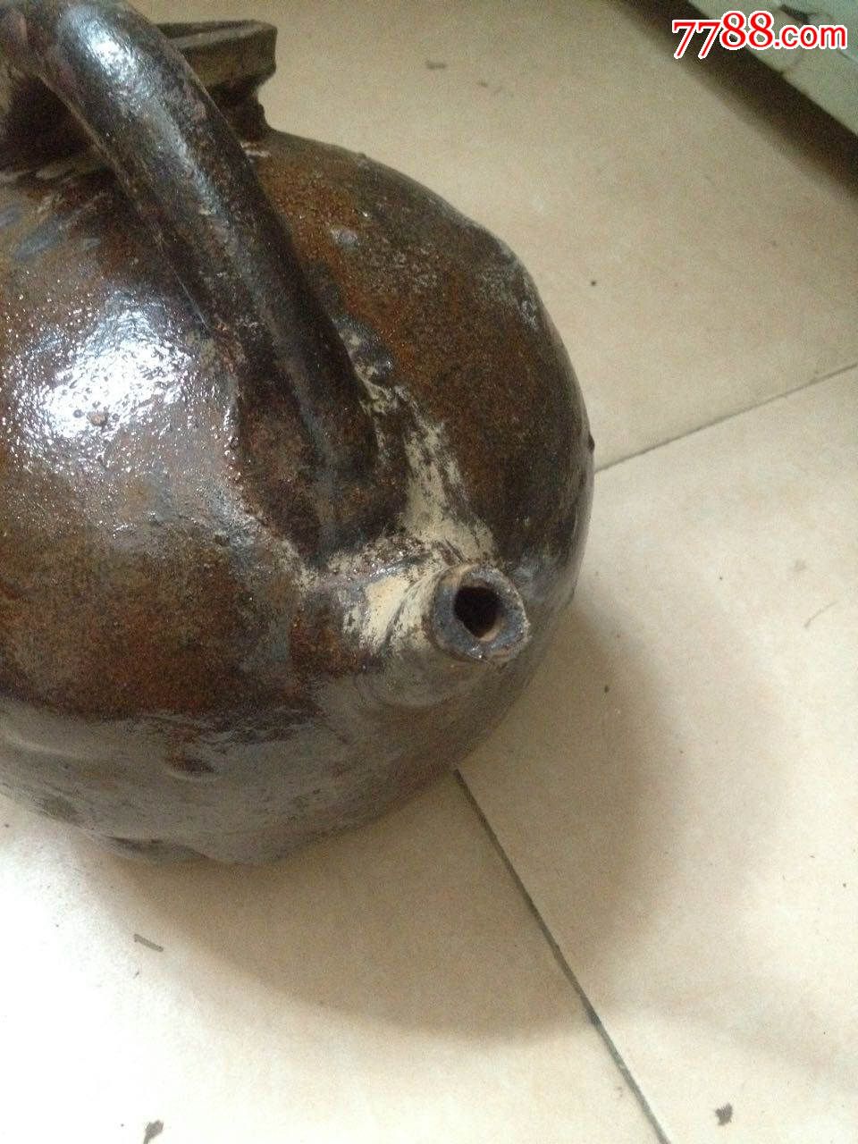 黑色色釉/虎子/夜壶/尿壶