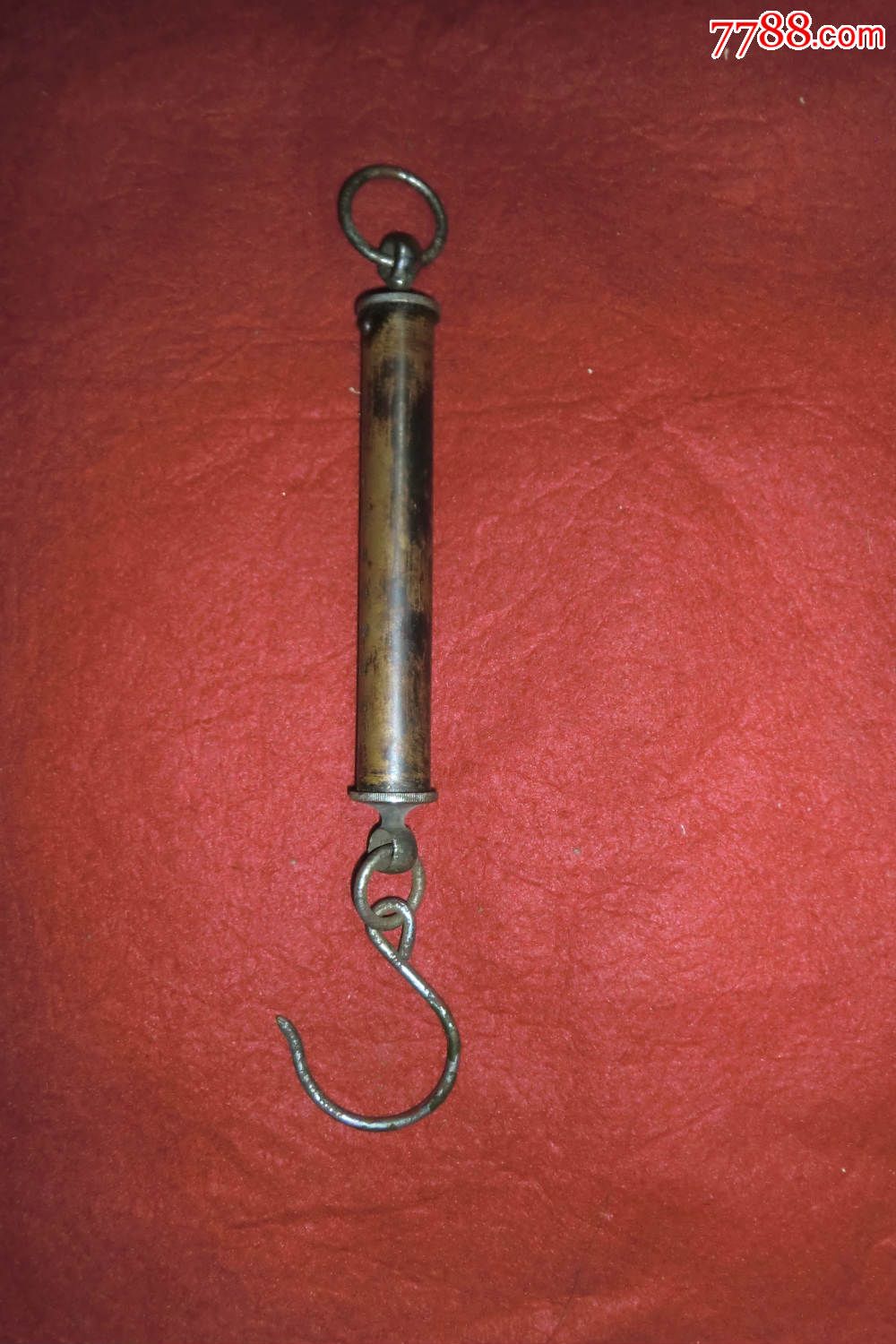 铜制拉力弹簧秤(兴业衡器厂制)民国货