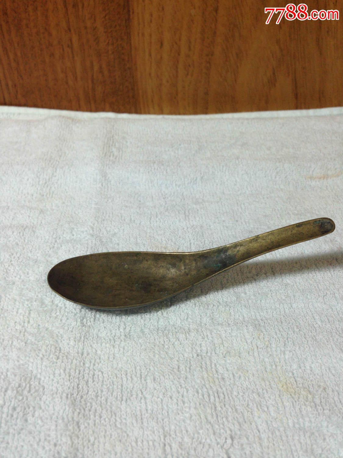 古董古玩收藏杂项明清迷你黄铜勺子调羹铜勺铜器老铜