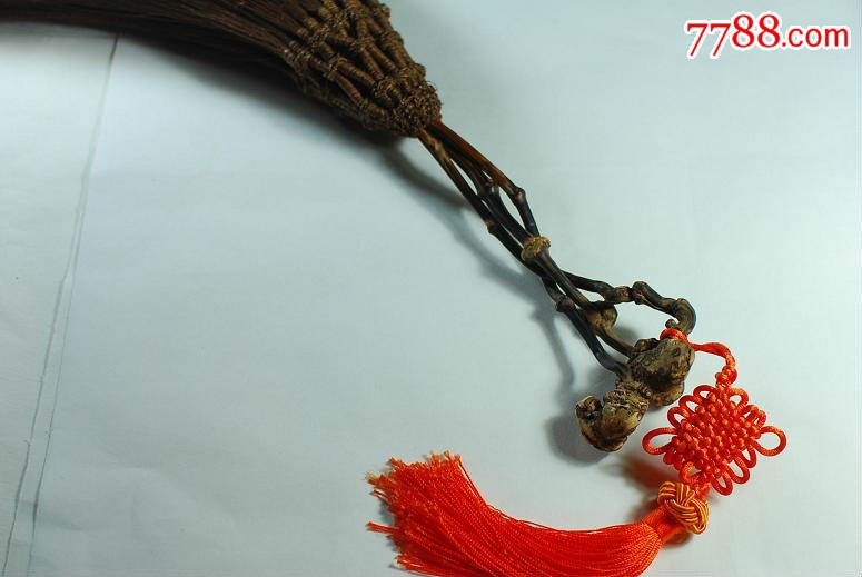 全手工天然金刚藤拂尘