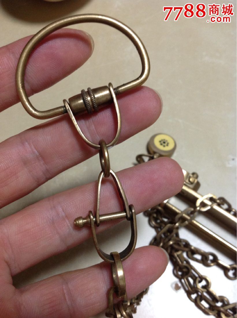 拴刀的精致铜链-se37293378-铜兵器-零售-7788收藏__中国收藏热线