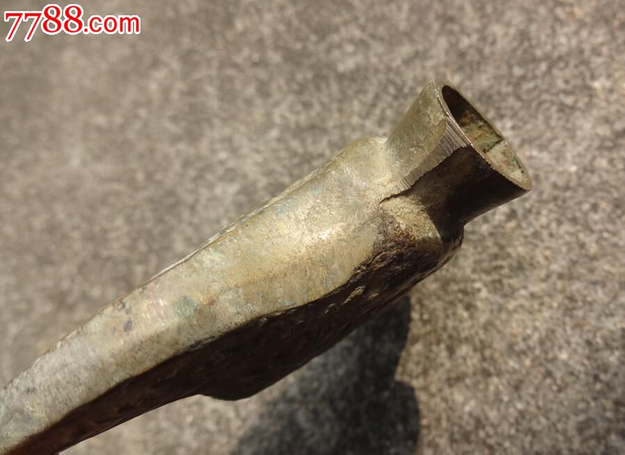 全品老铜"龙凤纹"剑护手