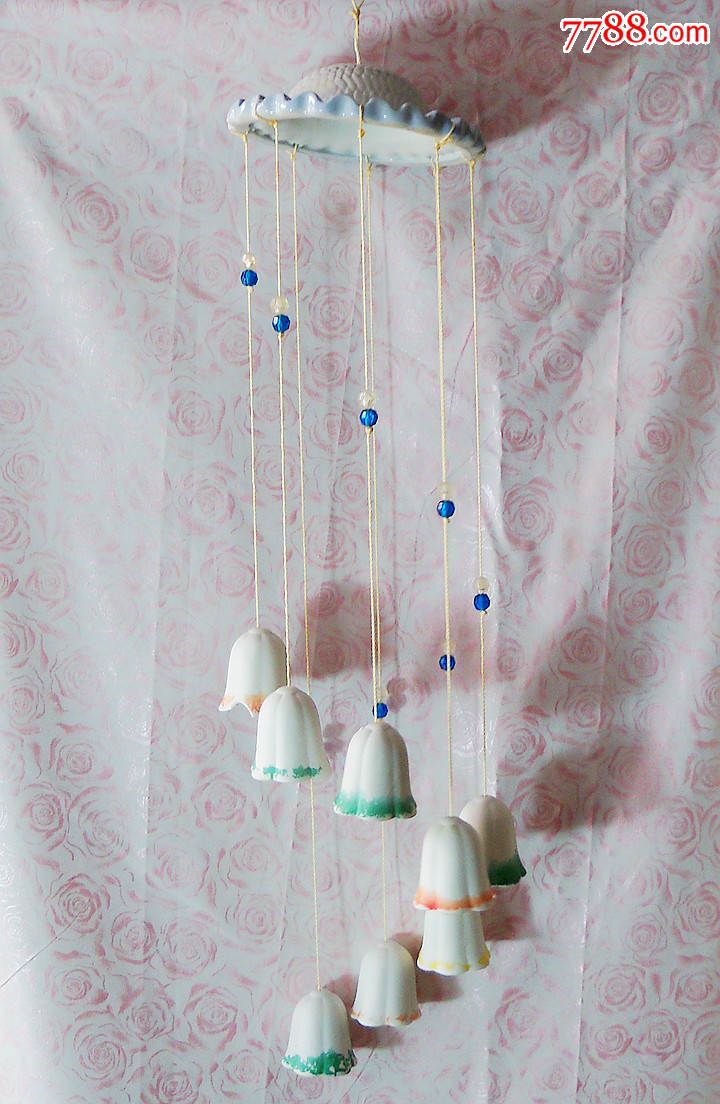 70-80后童年的记忆-老瓷风铃-陶瓷器玩具