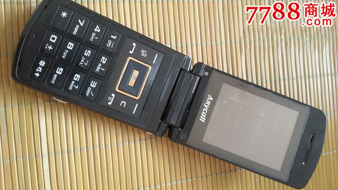 经典双模正品三星w589翻盖手机