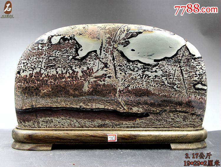 特价批发奇石头原石国画石草花原石观赏石石头精品摆件草花石101