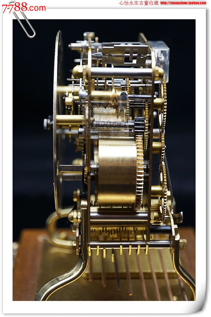 寺皇家木壳机械钟欧式自鸣座钟★★_座钟/落地钟_第8张_7788钟表收藏