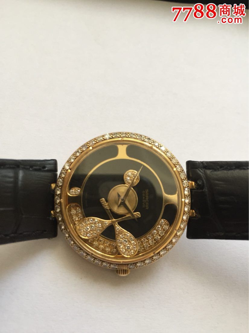 豪门世家sarcar手表,18k实金镶钻,奢华至极