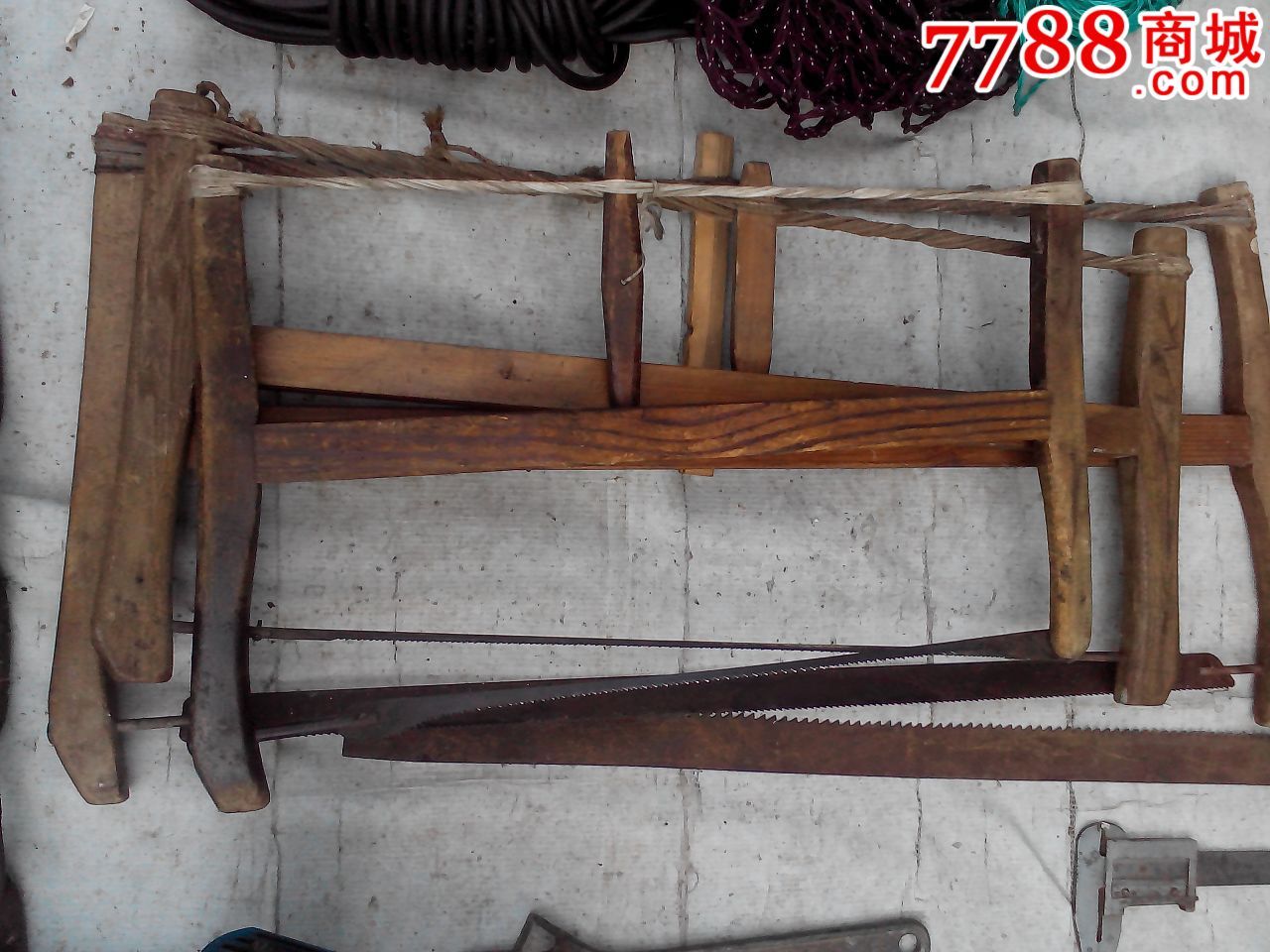 东北老工具拐子锯