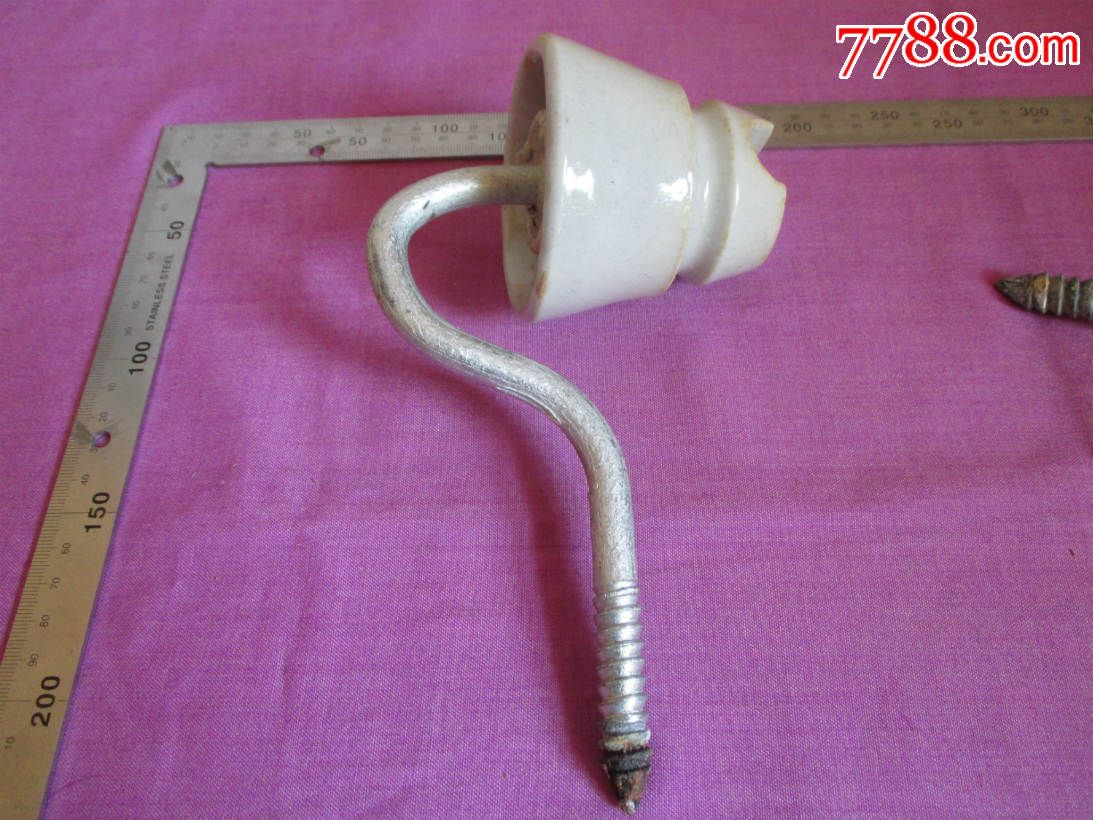 电瓷瓶弯勾瓷瓶电业陶瓷瓶陶瓷葫芦【8b】