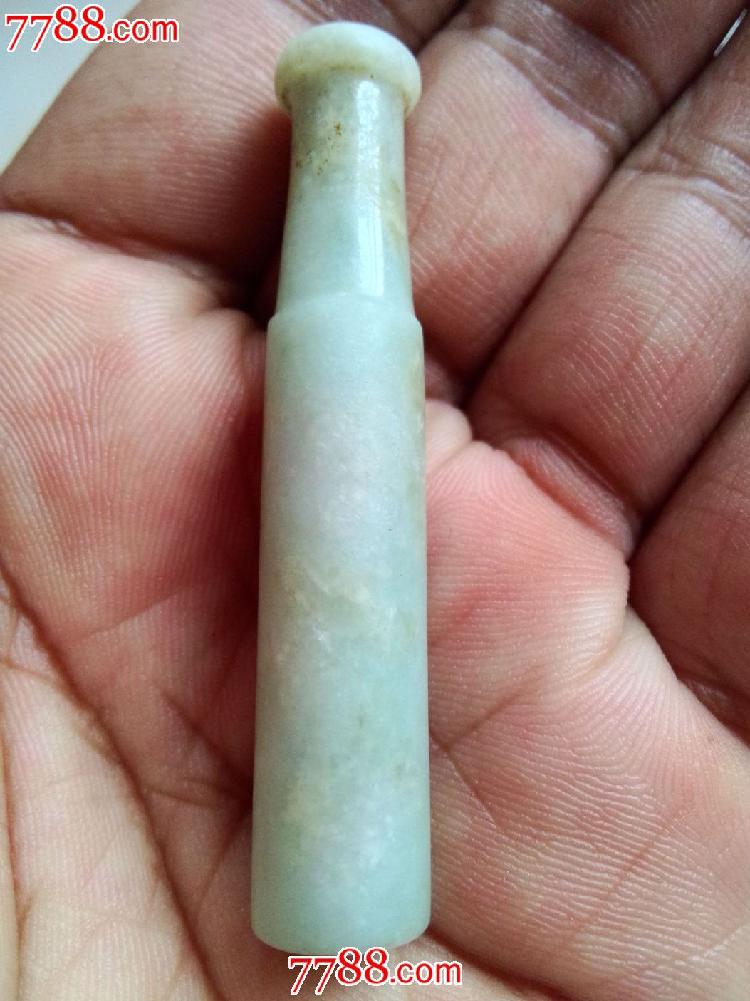 清末民国时期老翡翠烟嘴