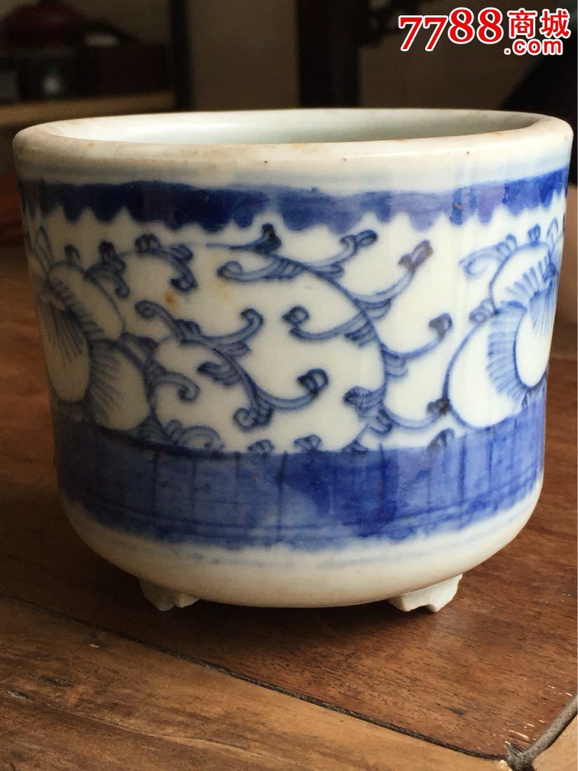 清道光一青花香炉