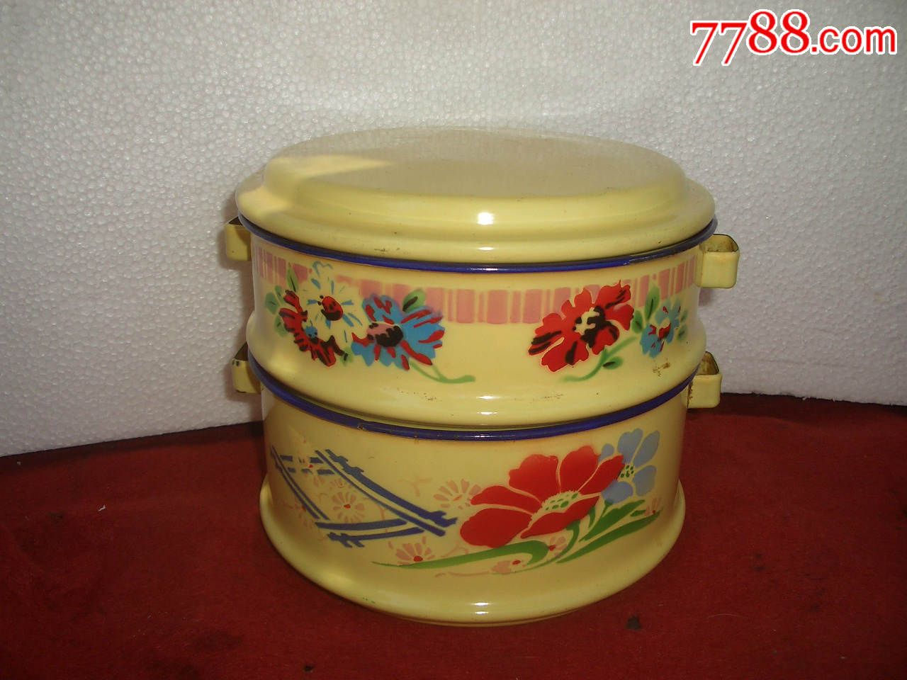 文革时期-搪瓷饭盒