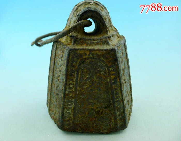 老铁秤砣清代六面老铁权度量衡器具收藏包真包老古董古玩杂项收藏