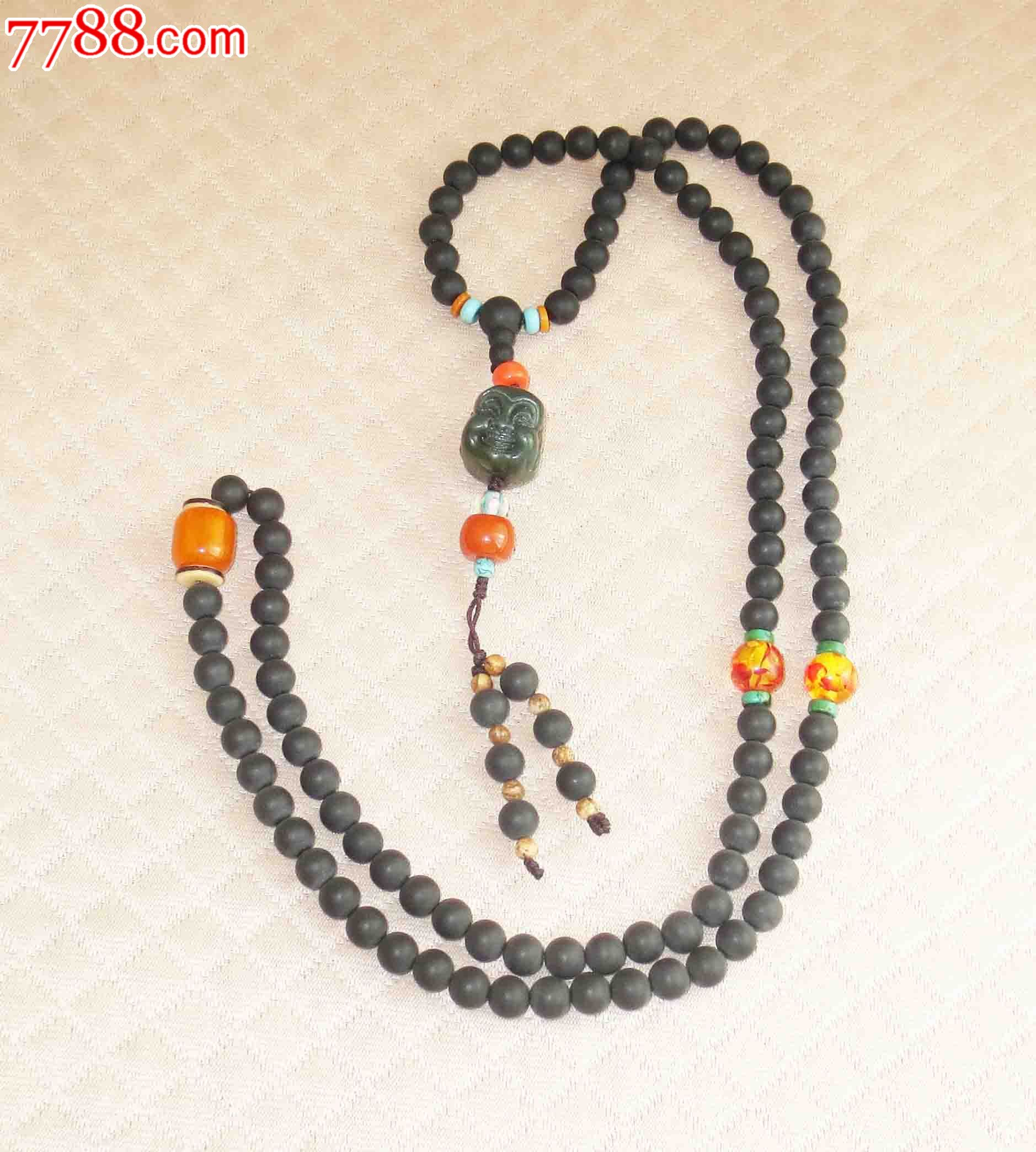 药珀佛珠手串(108颗)