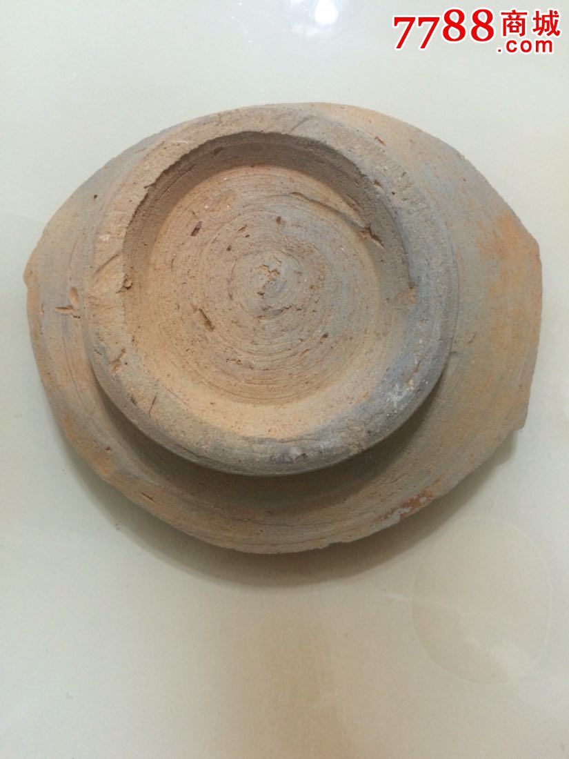 唐代长沙窑彩绘碗底