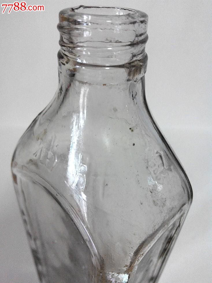 老式鱼肝油大玻璃瓶图片