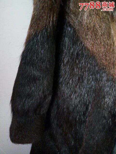 老裘皮,老海獭毛皮大衣,老皮草