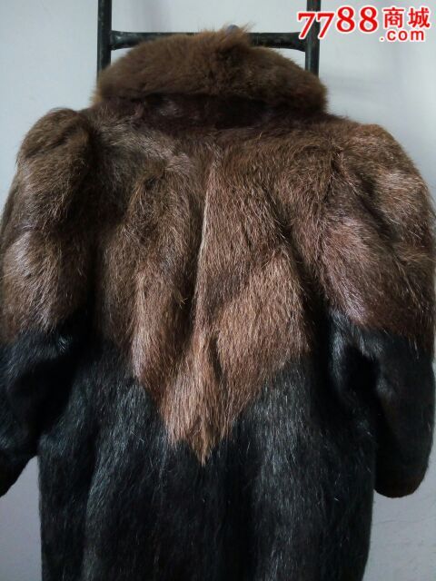老裘皮,老海獭毛皮大衣,老皮草