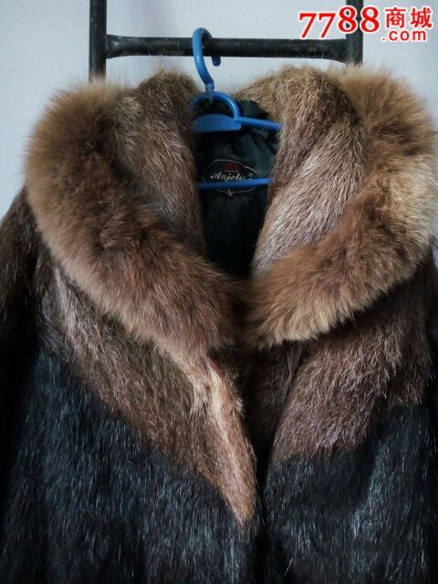 老裘皮,老海獭毛皮大衣,老皮草