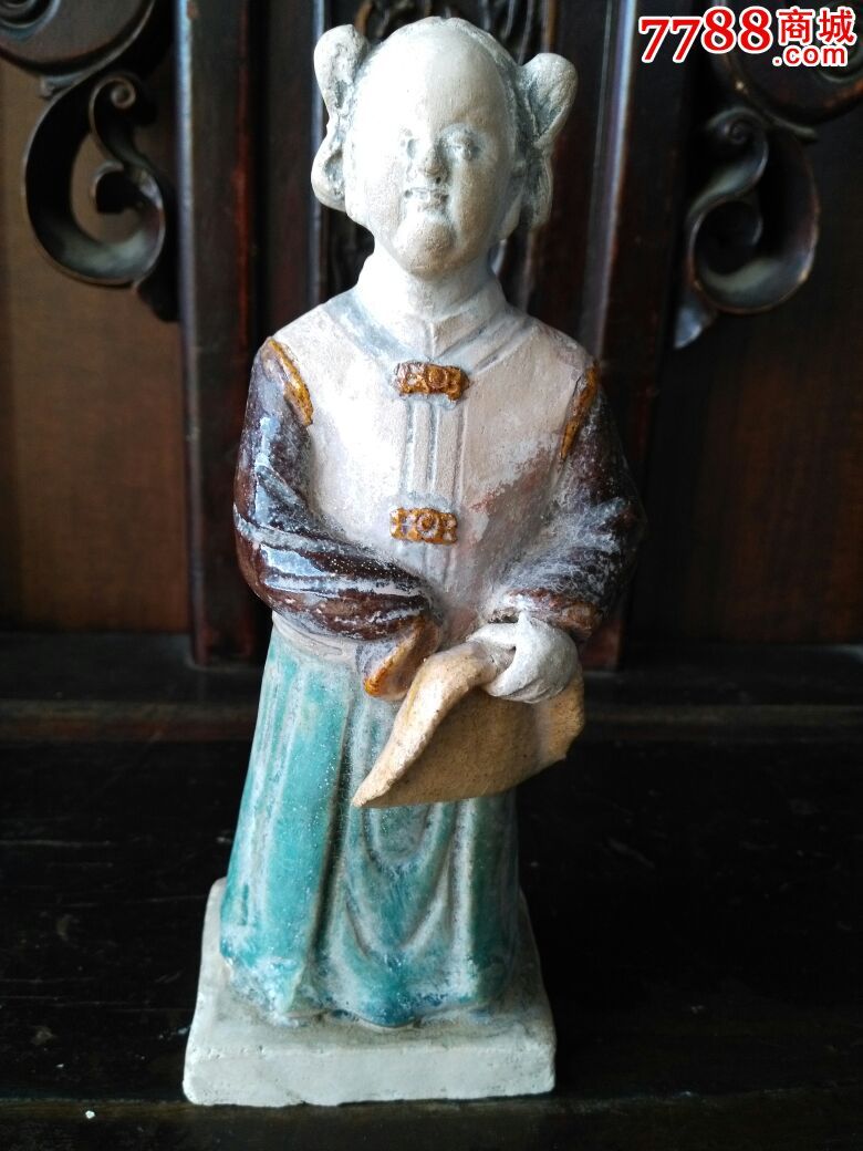 明代素三彩陶人,唐三彩_第1张_7788唐三彩