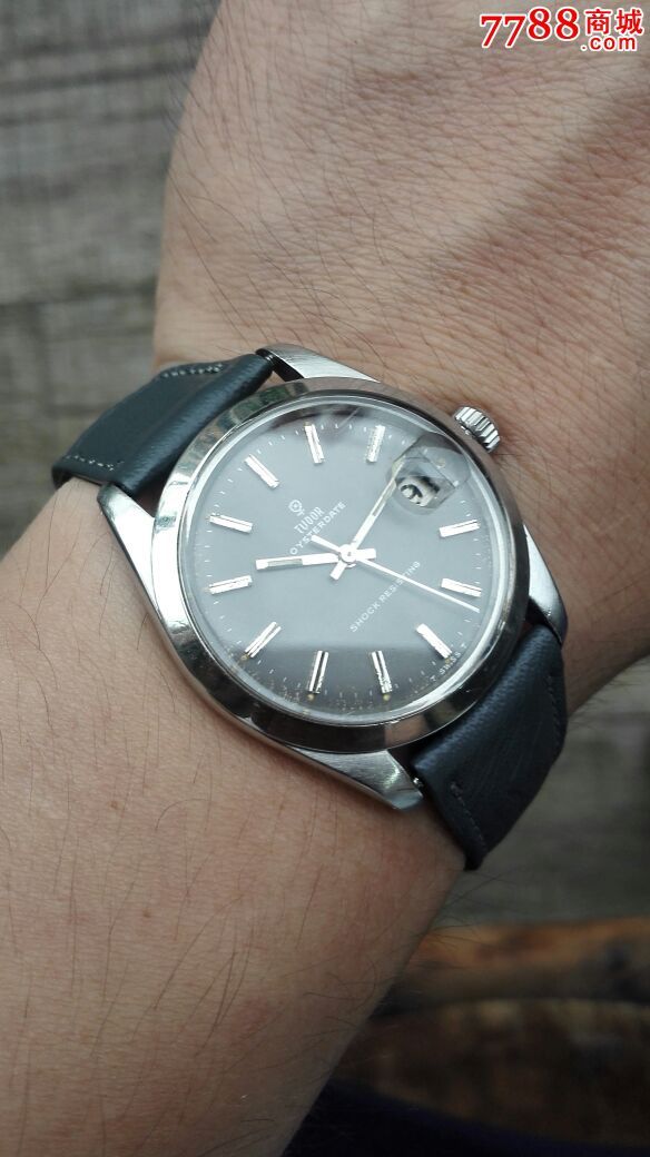 二手手表瑞士古董稀有帝陀tudor小花手动机械表罕见灰盘