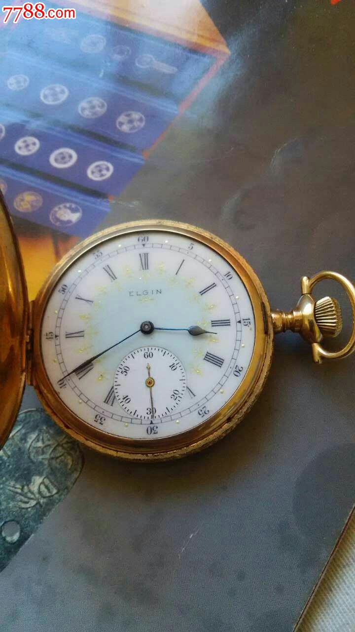 纯14k金金表_怀表/挂表_第1张_7788钟表收藏
