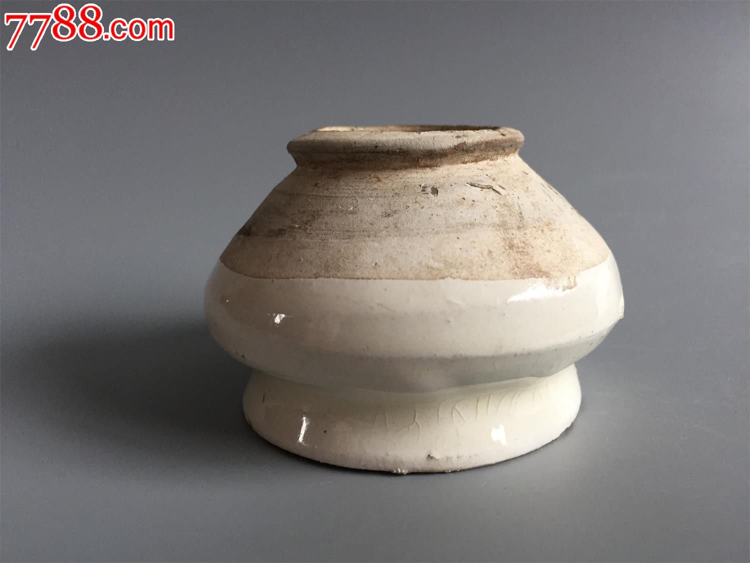 五代,鹤壁窑细白釉水呈-se40576875-单色白瓷-零售-7788收藏__收藏