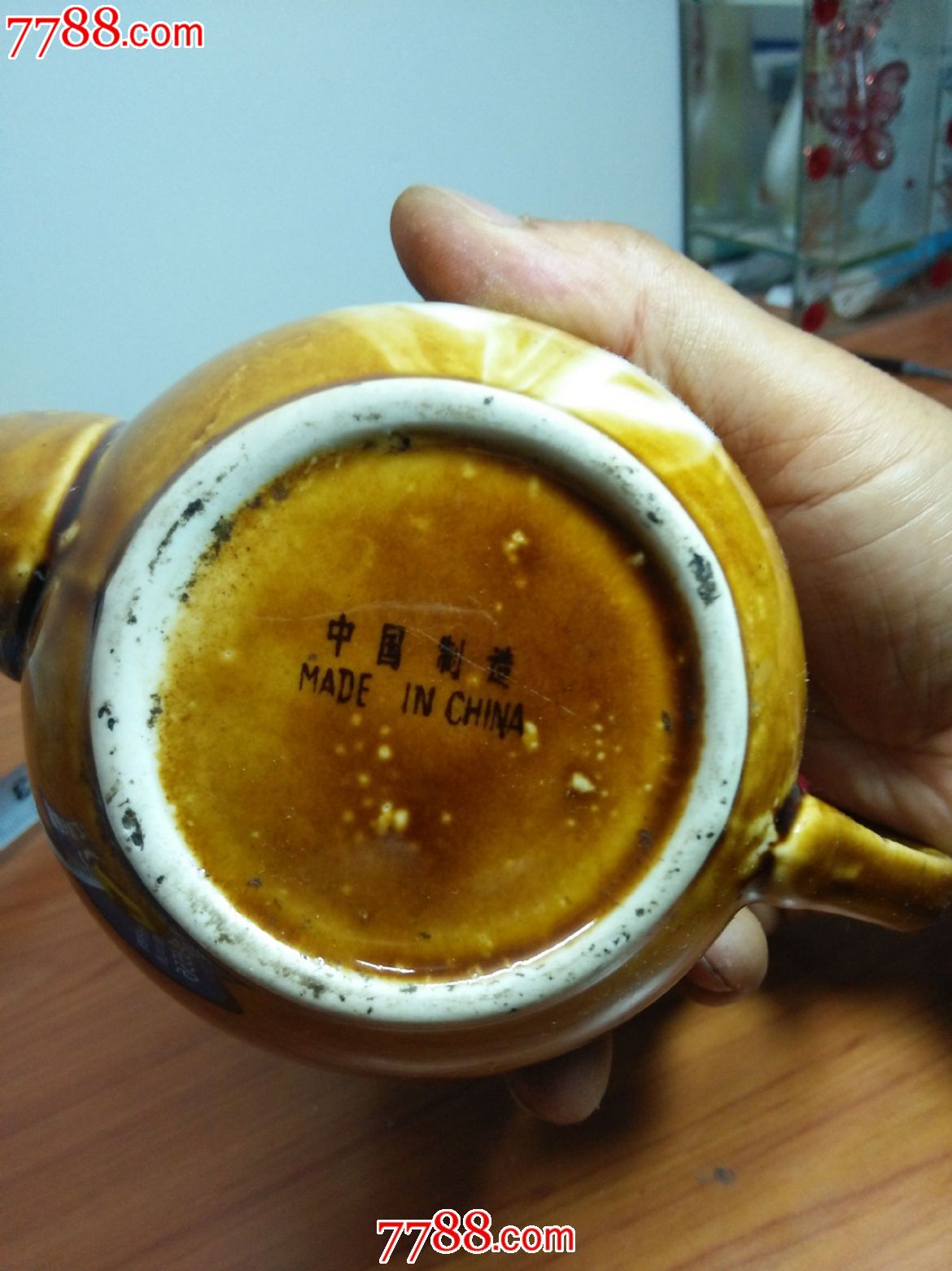 中国制造款瓷壶_酱釉瓷/紫金釉【古旧珍藏】_第6张_7788瓷器